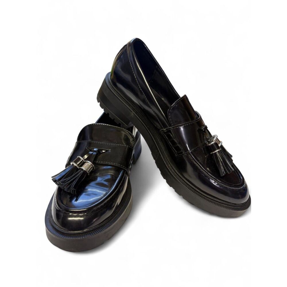 Chunky Whimsigoth Grunge Punk Festival Goth Platform Zara Tassel Loafers